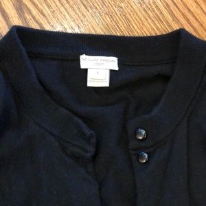 JCrew Black Clare Cardigan